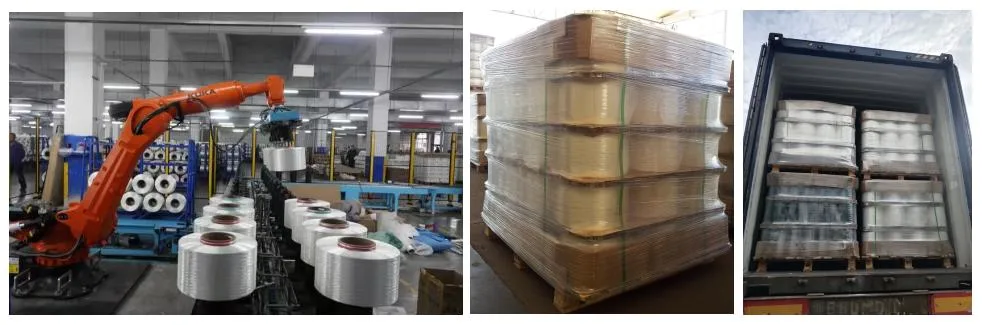 1000d-3000d Industrial High Tenacity Polyester Yarn Spinning Filament